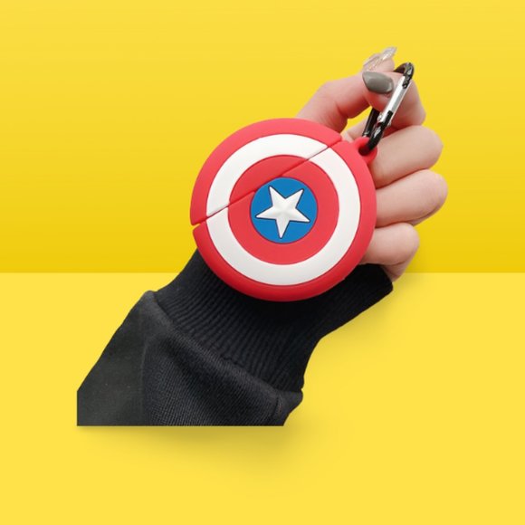 Captain America Airpod Case - Picture 1 of 5